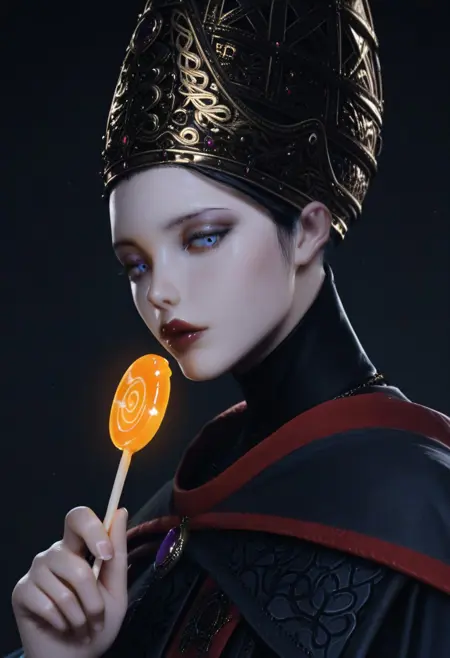 Rennala - elden ring - illus v1