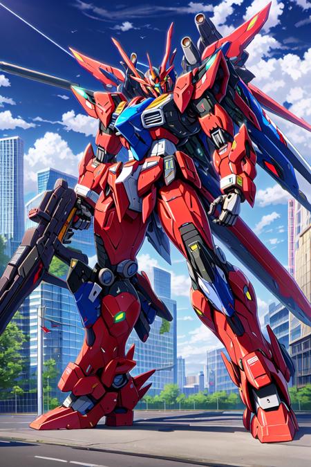 Super robot diffusion(Gundam, EVA, ARMORED CORE, BATTLE TECH like mecha lora) v2.0