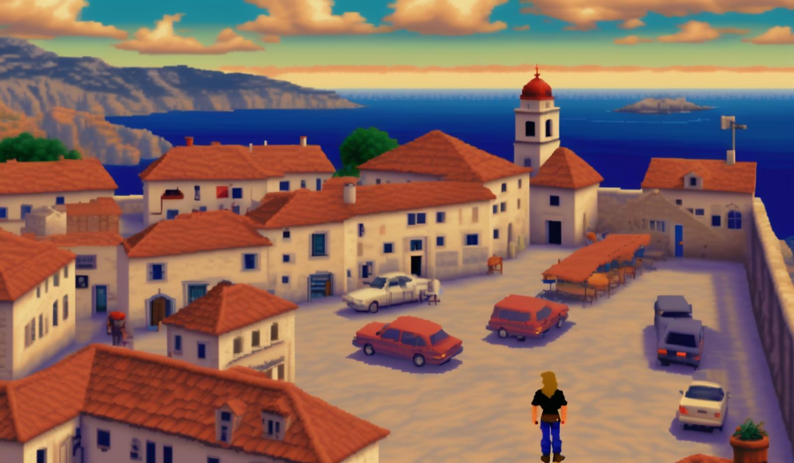 "LucasArts Style" (1990s PC Adventure Games) - SDXL LoRA - (Dreambooth Trained) image by DSlater