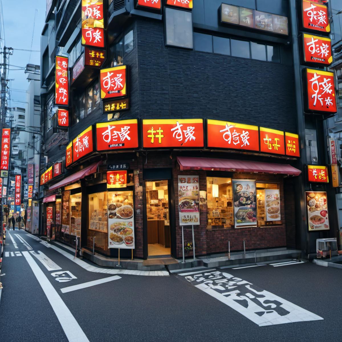 牛丼のお店 / sukiya SDXL image