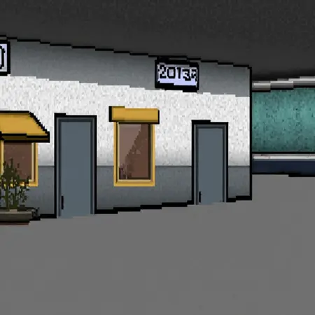 FLUX Don't Escape 4 Style (Pixel Art Video Game)