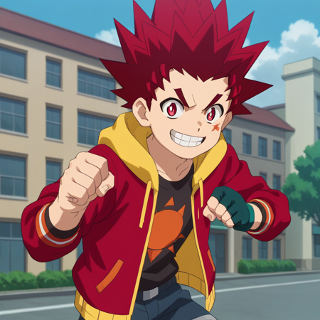 Hyuga Hizashi / Hyuga Asahi - Beyblade Burst V1