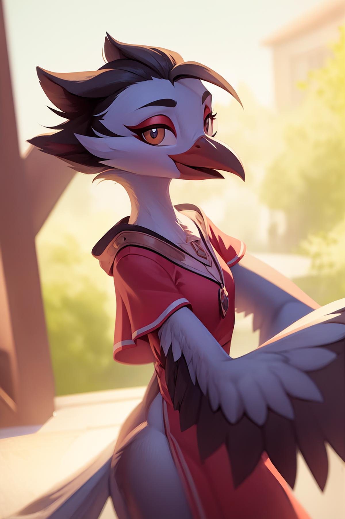 Anthro Birds LoRA image by Puffin