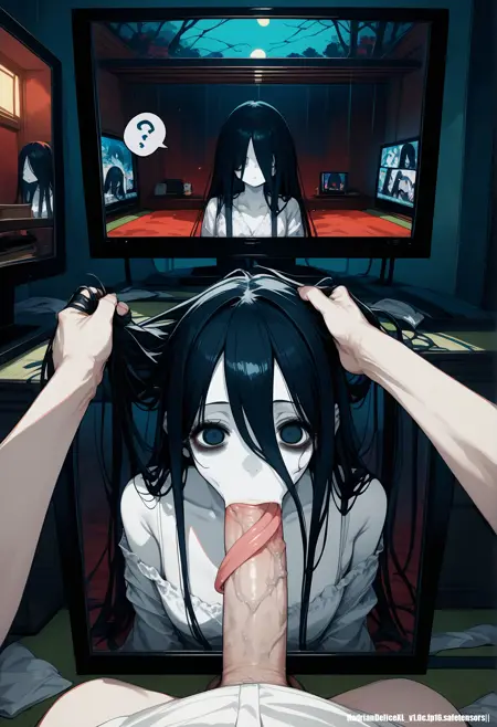 Screen fellatio