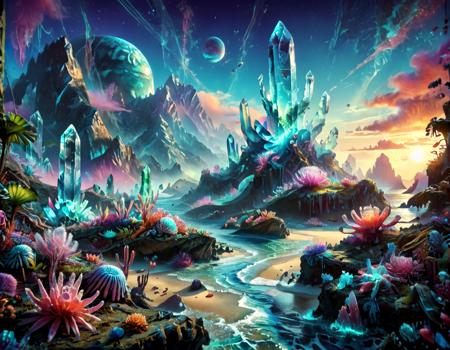 Alien Landscapes V1 Pony