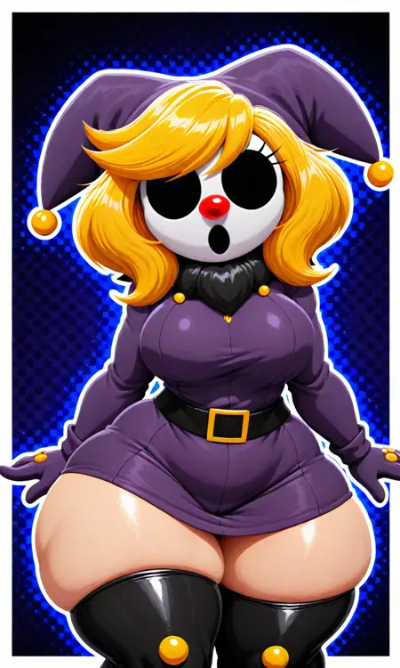 Clowngal // clowncomingback -Commission-