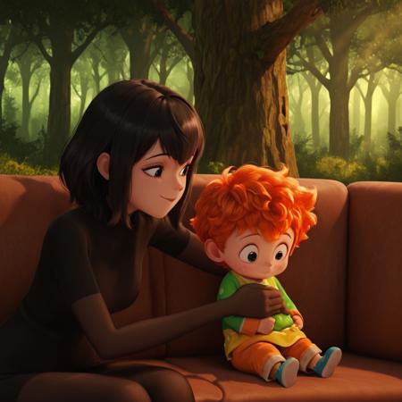 Mavis and Dennis (Hotel Transylvania 2) V1