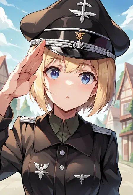 Erica Hartmann エーリカ・ハルトマン PONY - Strike Witches ストライクウィッチーズ