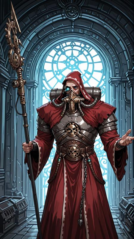 Warhammer 40k Rogue Trader  - Pasqal Haneumann V1