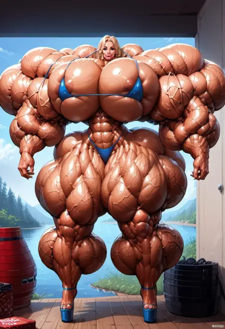 MYAI Muscle Bimbo